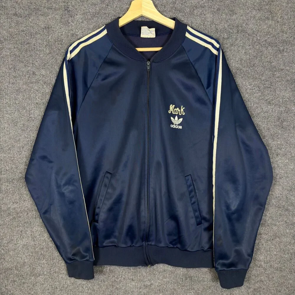 Adidas Vintage ATP Keyrolan Track Jacket Men's L Franklin & Marshall Tennis 80s